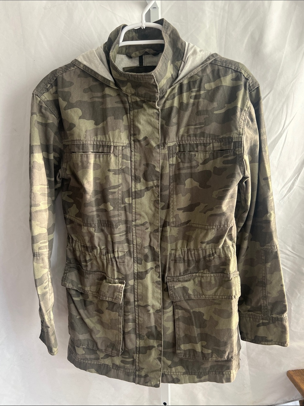 Universal Thread Camouflage Utility Jacket - Green & Brown